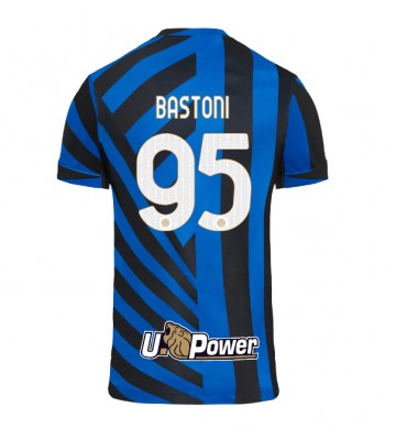 Inter Milan Alessandro Bastoni #95 Hemmatröja 2024-25 Kortärmad